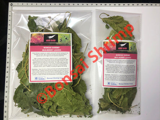 Shrimp Food - Dried Mulberry Leaves