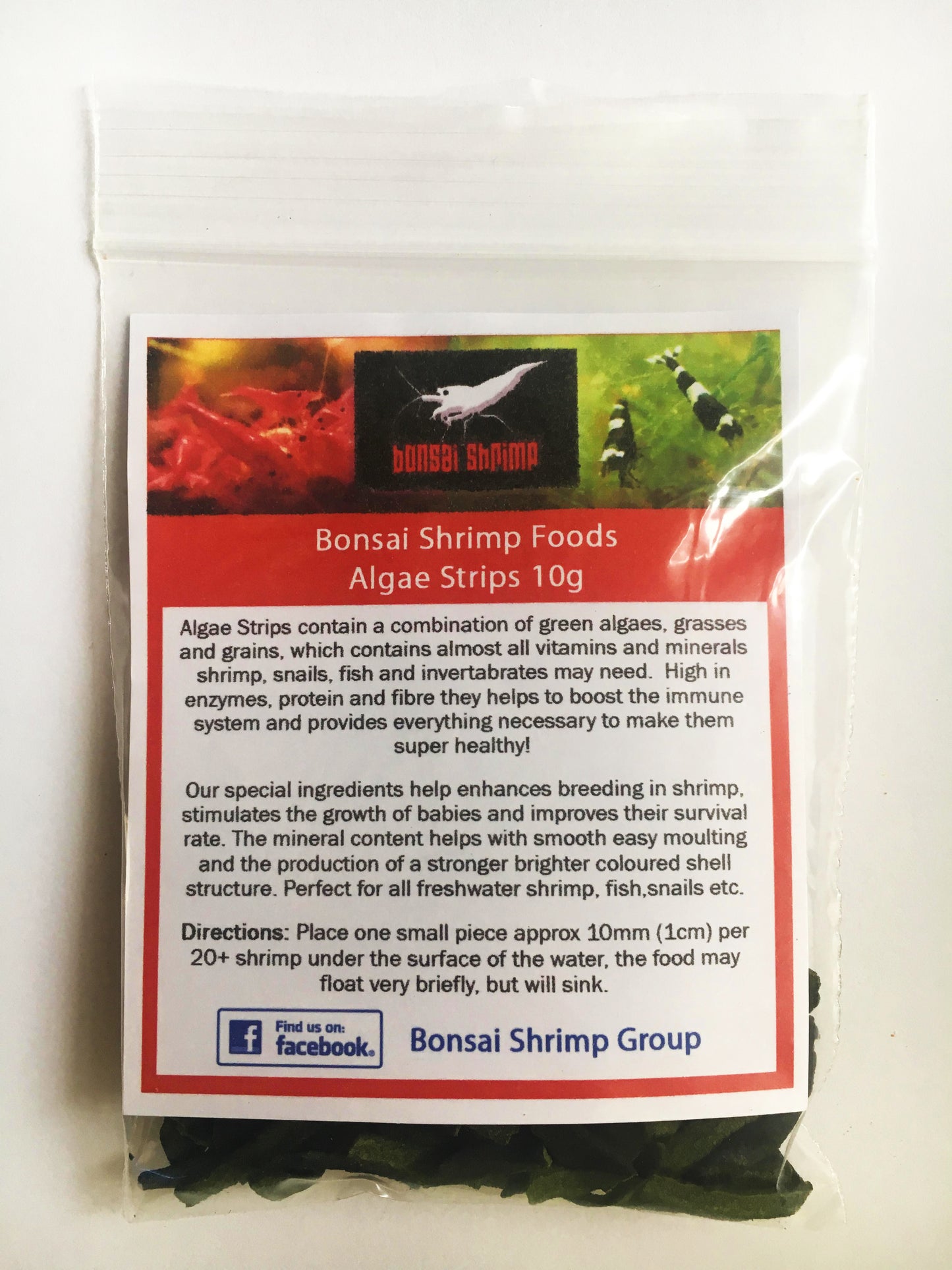 Shrimp Food - Algae Strips