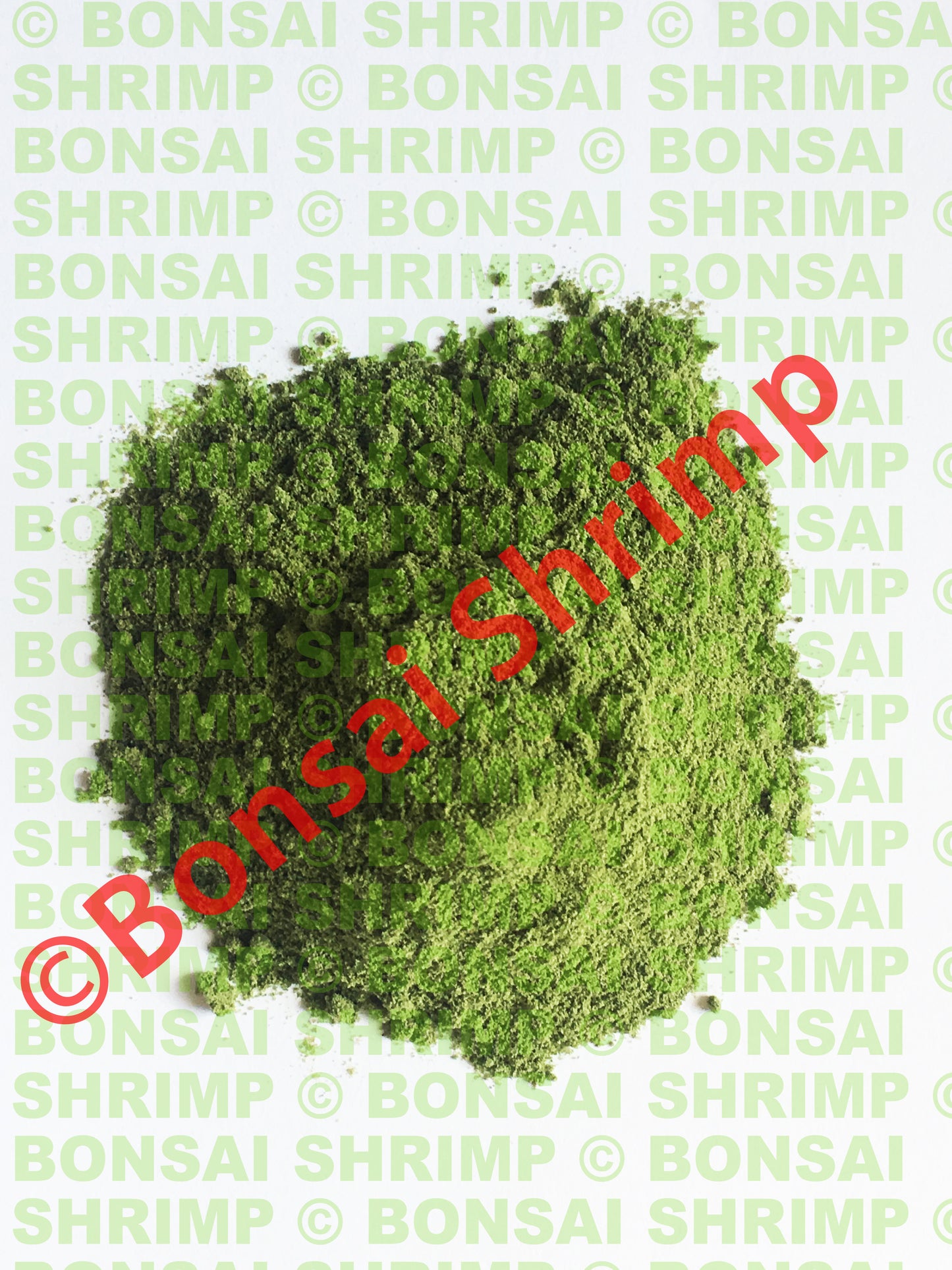 Shrimp Food - Green Powder Baby Food / Fan Shrimp Food 10g